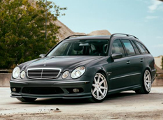 Mercedes-Benz E55 AMG от RENNtech и ADV1 Wheels