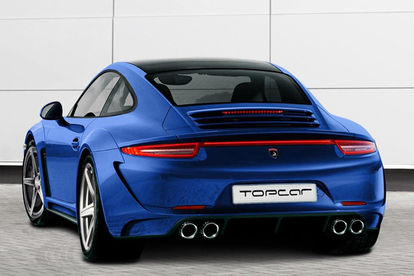 TopCar готовит обвес для нового Porsche 911 (991)