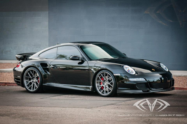 Porsche 911 Turbo от EVOMS и ADV.1 Wheels  