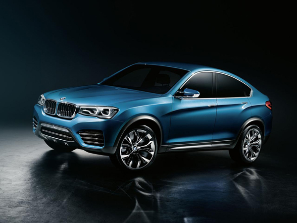 BMW X4 Concept - первые официальные фото