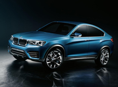 BMW X4 Concept - первые официальные фото