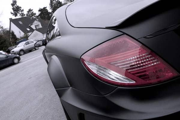 Mercedes CL500 Black Matte от Famous Parts