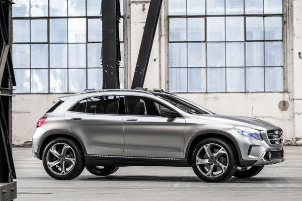 Mercedes-Benz рассекретил кроссовер GLA Concept