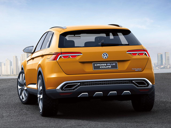 Volkswagen CrossBlue Coupe Concept - первые фото