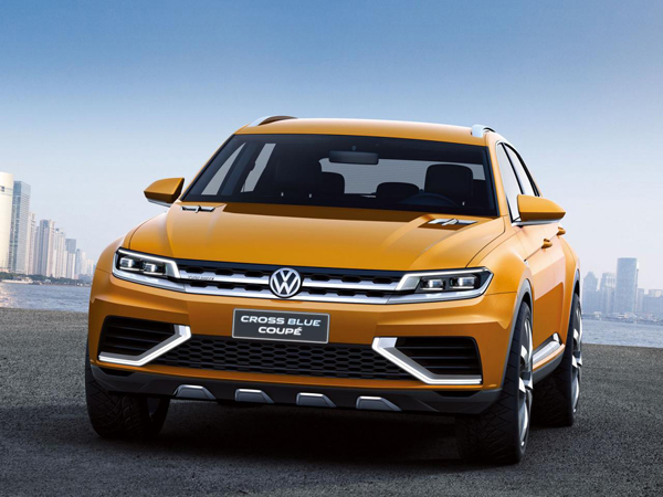 Volkswagen CrossBlue Coupe Concept - первые фото