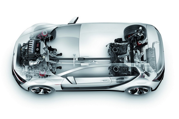 Volkswagen показал изображения Design Vision GTI