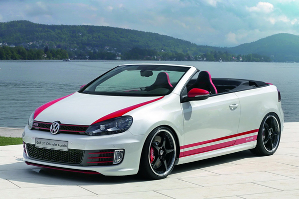 Volkswagen представил концепт Golf GTI Cabrio 