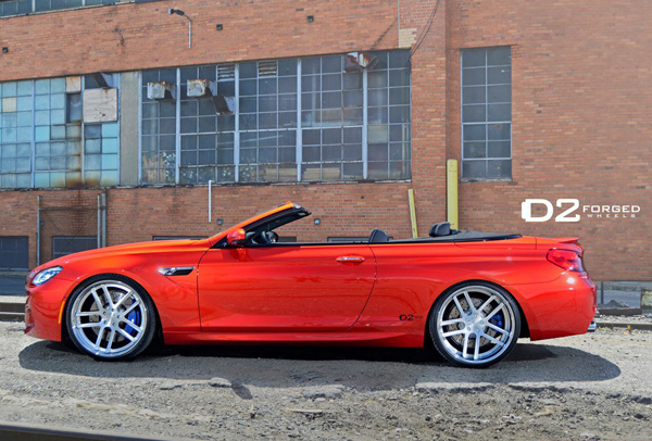 BMW M6 Convertible на колесах D2 Forged Wheels