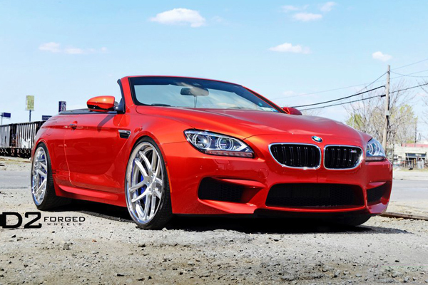 BMW M6 Convertible на колесах D2 Forged Wheels