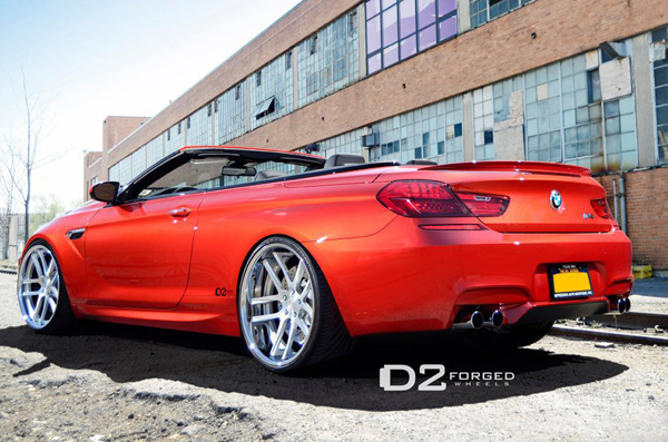 BMW M6 Convertible на колесах D2 Forged Wheels