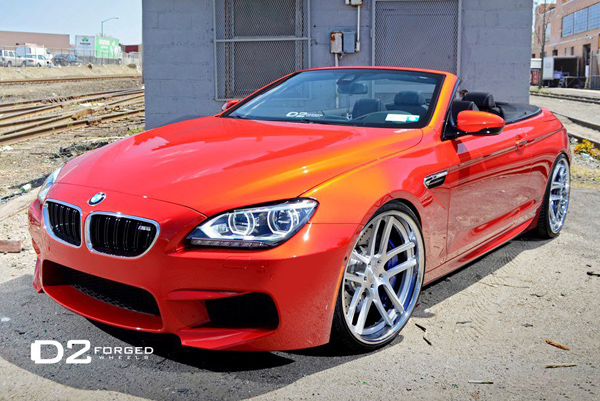 BMW M6 Convertible на колесах D2 Forged Wheels