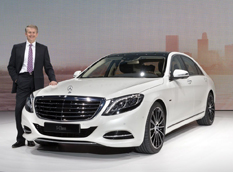 Mercedes полностью рассекретил S-Class 2014