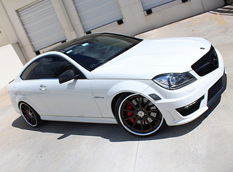 Mercedes C63 от Super Auto Design и Stresse Forged