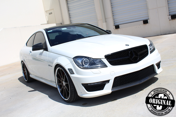 Mercedes C63 от Super Auto Design и Stresse Forged