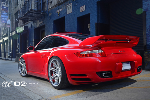 Porsche 911 Turbo (997) от D2Forged Wheels