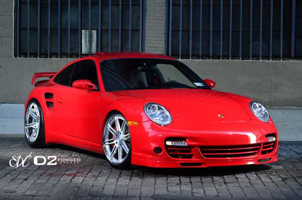 Porsche 911 Turbo (997) от D2Forged Wheels