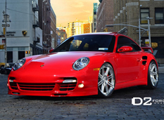 Porsche 911 Turbo (997) от D2Forged Wheels