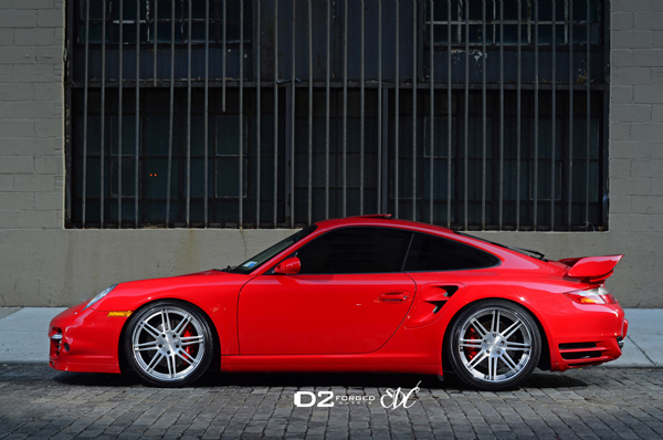 Porsche 911 Turbo (997) от D2Forged Wheels