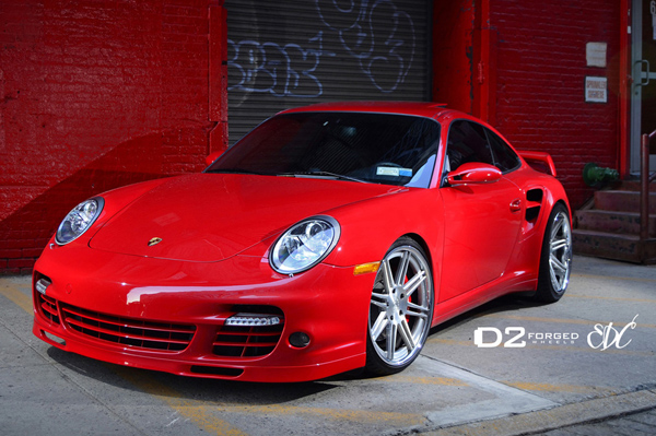 Porsche 911 Turbo (997) от D2Forged Wheels