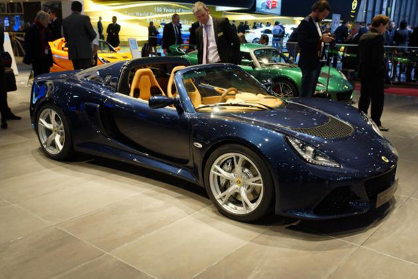 Lotus Exige S Roadster поступит в продажу летом