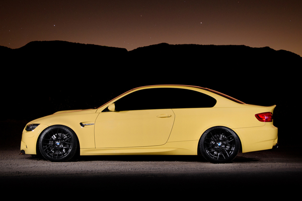 BMW M3 Coupe (E92) Dakar Yellow