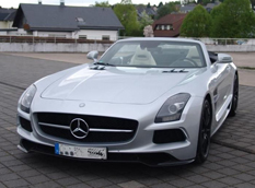 Mercedes SLS AMG Roadster в обвесе Inden Design