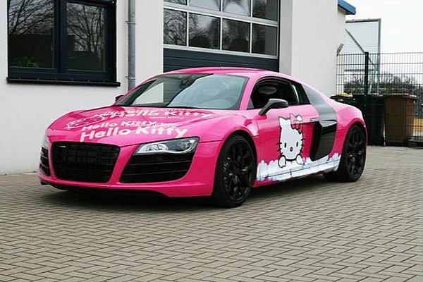 Audi R8 V10 Hello Kitty от Cam Shaft