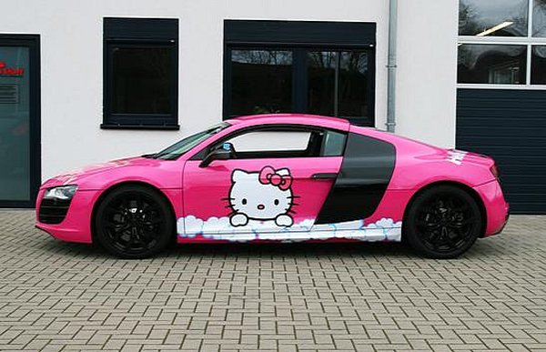 Audi R8 V10 Hello Kitty от Cam Shaft