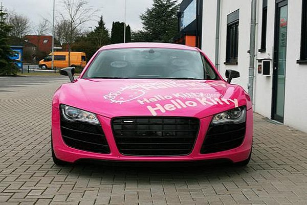 Audi R8 V10 Hello Kitty от Cam Shaft