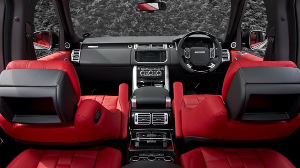 Range Rover с новыми аксессуарами A. Kahn Design