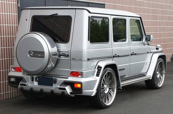 Wald G55 AMG Black Bison на дисках Renovatio 