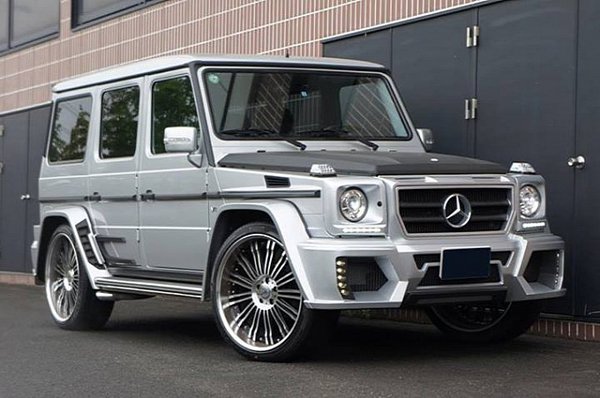 Wald G55 AMG Black Bison на дисках Renovatio 