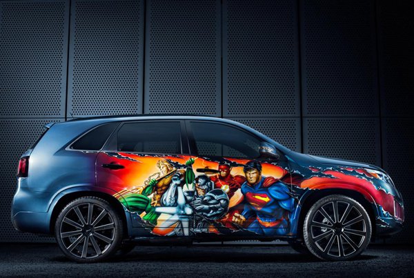 Kia представила Sorento Justice League