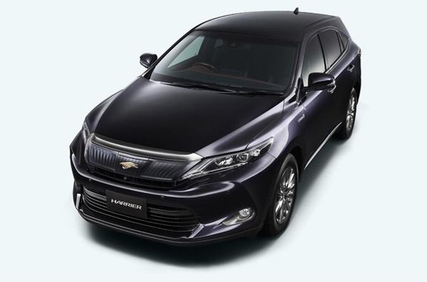 Toyota Harrier 2014 - официальные снимки