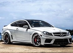 Трио Mercedes C63 AMG Black Series от Mode Carbon