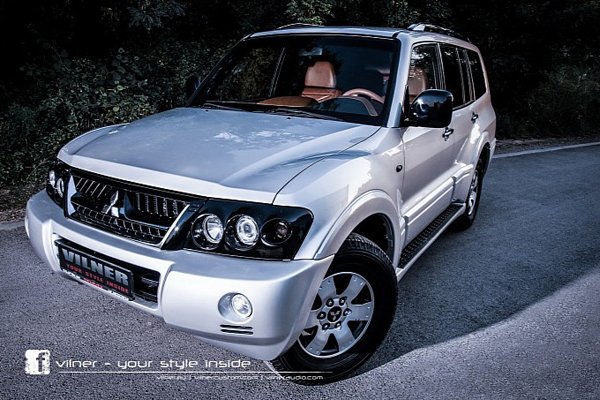 Vilner добавил роскоши интерьеру Mitsubishi Pajero