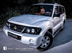 Vilner добавил роскоши интерьеру Mitsubishi Pajero