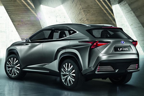 Lexus рассекретил концептуальный кроссовер LF-NX