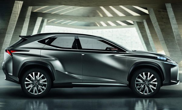 Lexus рассекретил концептуальный кроссовер LF-NX