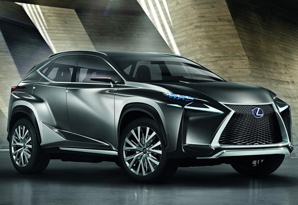 Lexus рассекретил концептуальный кроссовер LF-NX