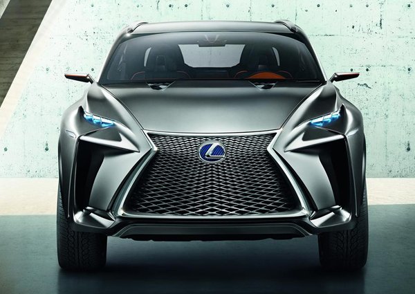 Lexus рассекретил концептуальный кроссовер LF-NX