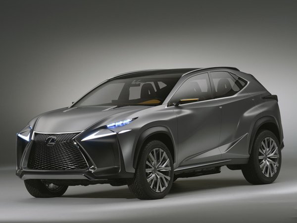 Lexus рассекретил концептуальный кроссовер LF-NX