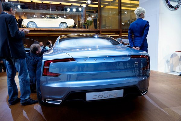 Во Франкфурте дебютировал Volvo Concept Coupe