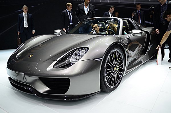 Porsche 918 Spyder - франкфуртская премьера