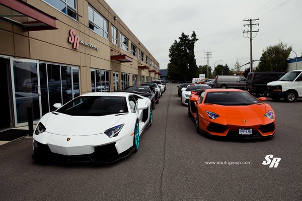 SR Auto Group на автошоу Luxury Supercar Weekend