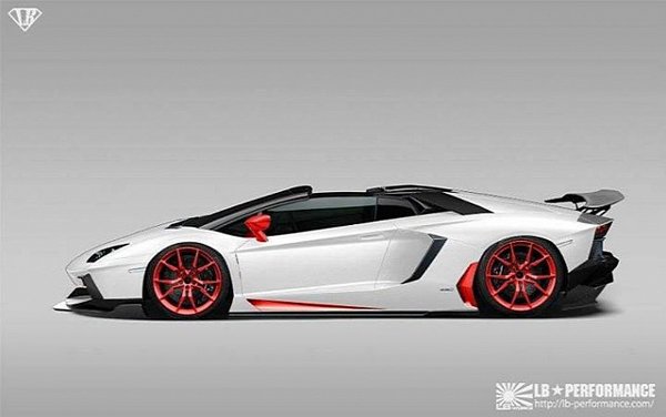 Lamborghini Aventador Roadster от LB Performance