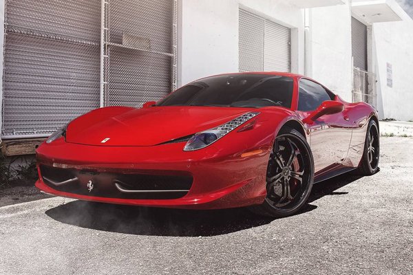 Ferrari 458 Italia на дисках Vellano Wheels