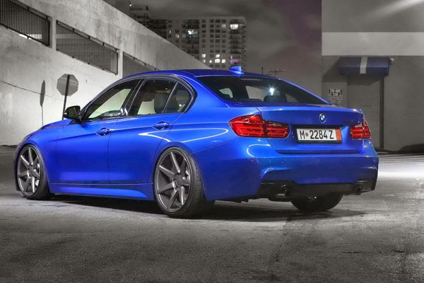 BMW 3-Series (F30) в тюнинге Vossen Wheels