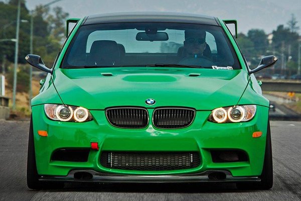 BMW M3 (E92) Signal Green от ателье IND