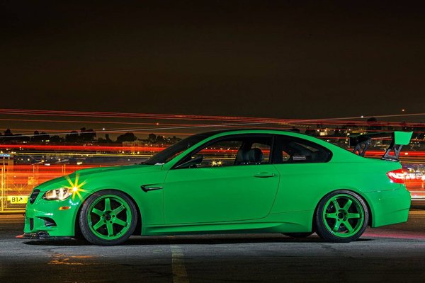 BMW M3 (E92) Signal Green от ателье IND